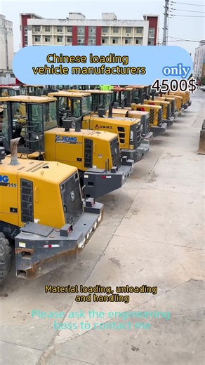 Easy to deal with heavy load operations and effectively conquer the global construction site! #Loader