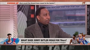 47K views · 203 reactions | Stephen A. Smith explains how the acquisition of Jimmy Butler makes the Philadelphia 76ers a top 3 team in the East. | ESPN First Take | Facebook