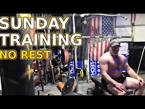 Sunday Training — No Plan, Just Work