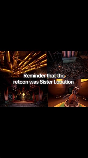 Can we please start accepting the fact that there were multiple mimic endo skeletons and the opinion that the one from Ruin is a different one from SOTM is valid and more than likely true #fnaf #fivenightsatfreddys #sisterlocation #secretofthemimic