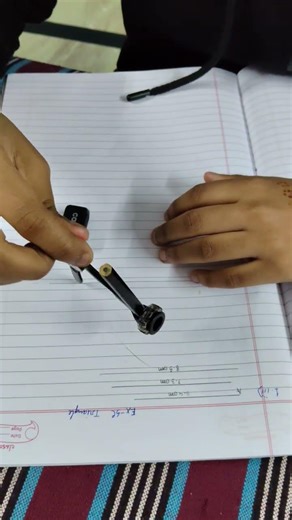 Triangle Construction Tutorial ⚡Class 7 👑 #teaching #contai #mathematics #drawing #skills #how #2025