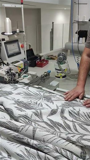 Curtain blind stitch hemming machine #curtains