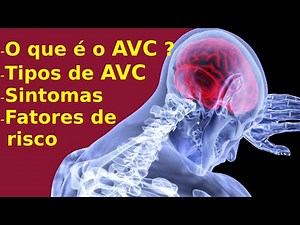 O que é o AVC - acidente vascular cerebral - conheça os tipos de AVC, sintomas e fatores de risco
