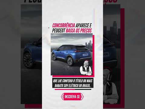 Concorrência aparece e Peugeot baixa os preços | #shorts