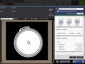 CV-X Machine Vision System: Add/Edit/Copy Tools