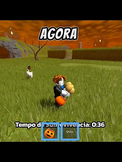 Qual é o jogo de pegar os ovos da galinha no Roblox?