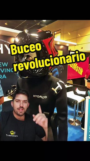 Nuevas formas de bucear, interesante casco de buceo, que nos deja con muchas preguntas y con ganas de probarlo, fue presentado el año 2019 en DEMASHOW. #diving #commercialdiving #deepdive #padi #buceorecreativo #buceodeportivo #diving #dive #Hydroid #rebreather