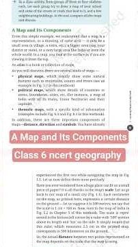 A map and its components class 6 ncert geography #ctet #ncert #sst #uptet #geography #maps #htet