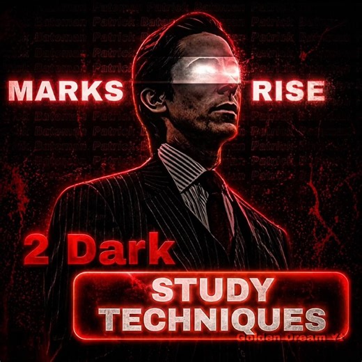 Marks will come in the Exam || 2 Dark Study Techniques