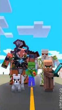 Brainrot Team vs Herobrine Team 💀 Who Will Win ( Hindi #shorts #minecraft #animation #trending