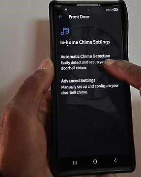Adding chime to ring doorbell