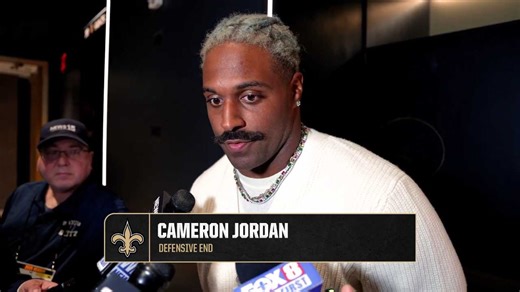 Cam Jordan interview | Saints-Falcons Postgame | 2025 NFL Week 12