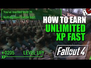 Fallout 4 | *New* How to Level Up Fast - Unlimited XP Glitch/Exploit (Level 50 in 30 Minutes)