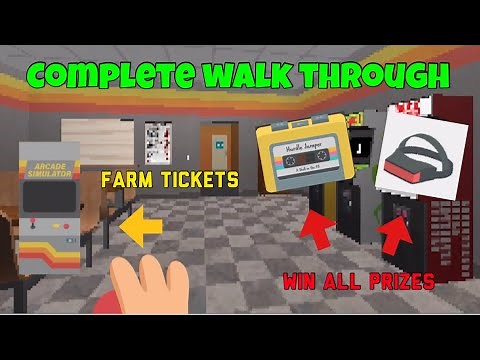 How to beat Arcade Simulator in Sneaky Sasquatch (complete walk through)