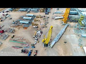 Quality International | Demethanizer Tower Lift RMS Cranes