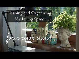 Cleaning and Organizing My Living Space | For a Clear Mind