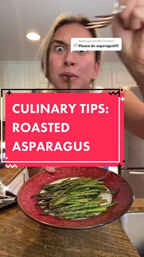 Reply to @gracee.toth ROASTED ASPARAGUS #foodtiktok #NightDoneRight #asparagus #roastingveggies #culinarytips #fyp