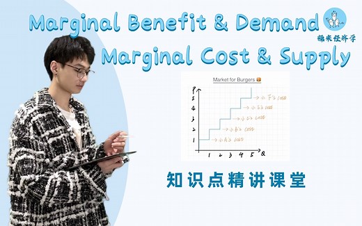 Marginal Benefit & Demand Marginal Cost & Supply｜AP / IB 微观经济学 Microeconomics