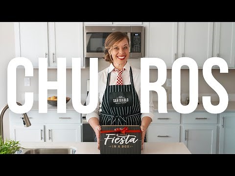 Make Churros in just 10min w/the San Diablo Churros at- home Churro making kit!