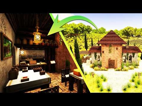 Vintage Story | 👨🏻‍🍳 How to Build a Tuscan Restaurant 🍕🍝 | INTERIOR