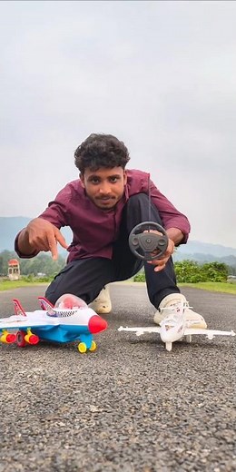 Toy Remote Control Airplane ✈️ Unboxing