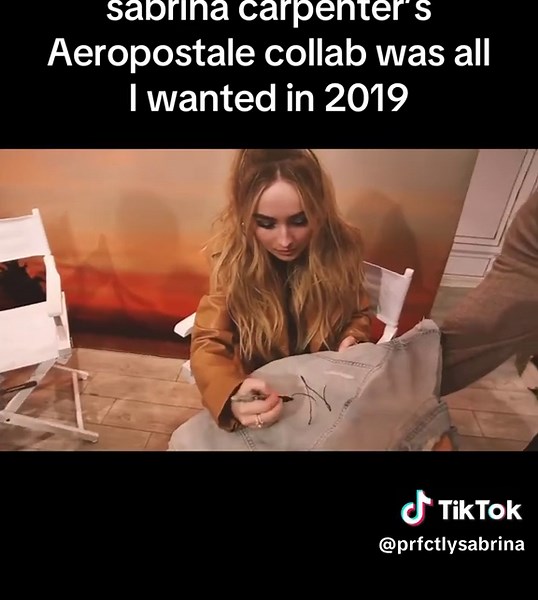 Sabrina Carpenter's Aeropostale Collaboration Unveiled