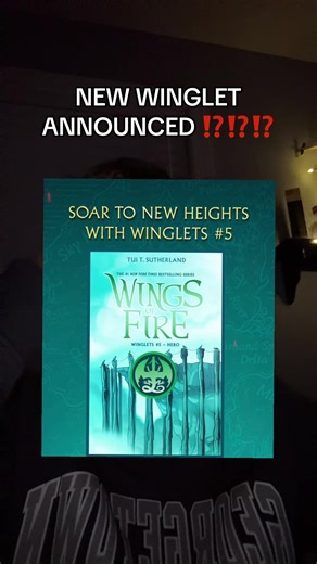 NEW WINGS OF FIRE WINGLET ANNOUNCED ⁉️⁉️⁉️ #wingsoffire #wof #furry #furryfandom