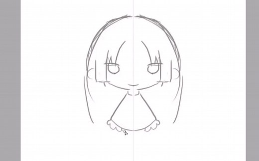 【绘画】试试sai的对称功能