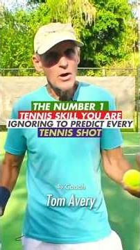 The Number 1 Tennis Skill You Are Ignoring To Predict Every Tennis Shot #shortvideo #trending