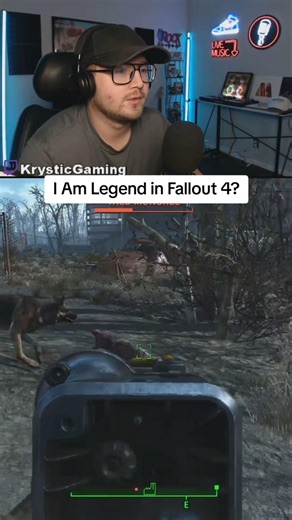 I am Legend in Fallout 4?! Stream vibes are always vibin!😂 #Fallout #fallout4 #fallout76