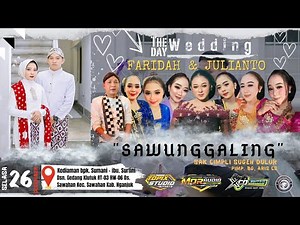 03 LIVE TOPIX WEDDING JULIANTO&FARIDAH-CS SAWUNGGALING Ft NIKEN SALINDRY - MDR AUDIO-SAWAHAN NGANJUK