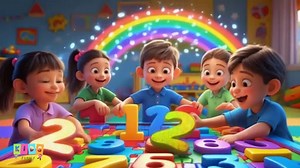 123 Song for Kids | Fun Animated Numbers Song | Learn Counting 1 to 10 | #123song #learning