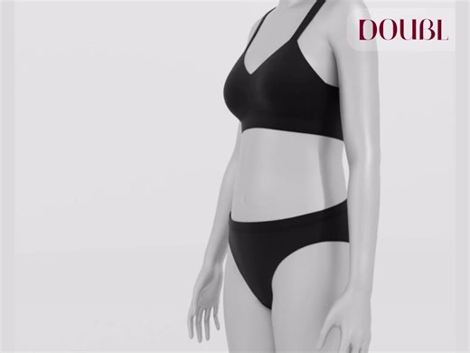 The National Women's Show on Instagram: "Meet DOUBL: precision bodywear made to your body—not to a size. Bras and underwear that feel like nothing and fit perfectly from a quick two-pose phone scan. Cooling, breathable materials. Perfect-fit guarantee. Visit their booth to feel the fabric and place your order, and then complete your fully clothed scan at home in minutes. Be sure to find their booth this fall at the Toronto National Women's Show!"