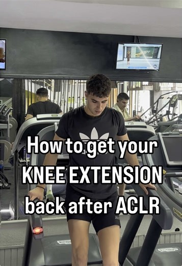Achieve Full Knee Extension for ACL Recovery