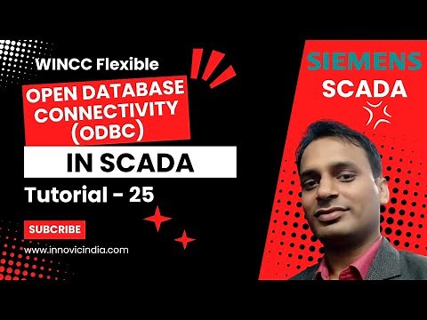 Siemens SCADA Training 25 - Open Database Connectivity (ODBC) function in Siemens WinCC SCADA