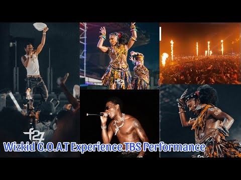 WIZKID PERFORMANCE IN LAGOS, WIZKID TBS SHOW WIZKID GOAT EXPERIENCE WIZKID DID THIS AT HIS SHOW