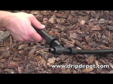 How To Connect Two Different Sizes of Tubing on One Tee Fitting