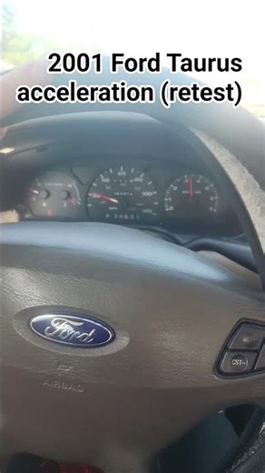 2001 Ford Taurus acceleration
