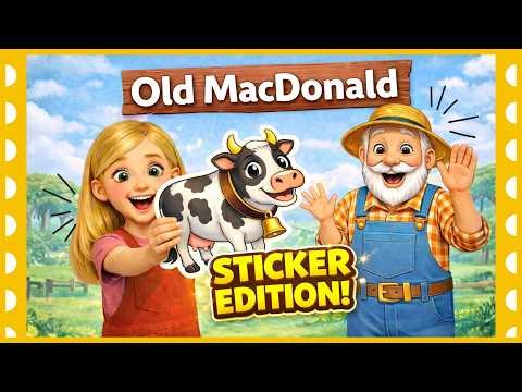 Sticker Edition of Old MacDonald Had a Farm!