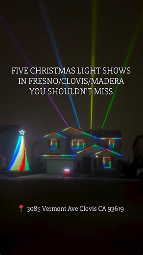 Fresno Street Eats on Instagram: "Happy Christmas Light Hunting! 🎅 Find many more great ones on our map!"