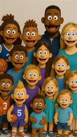 44K views · 989 reactions | No matter how many times I did this with clear specifics about my family…it never got my number of kids right.  I guess AI isn’t so smart after all. This is without using a photo. Just words. Very specifically clear words. This is their interpretation of mixed kids. 路‍♀️ #ai #muppetfamily # #family #11kids #thecollinskids #ijustwantedonecutephoto | Karissa Collins | Facebook