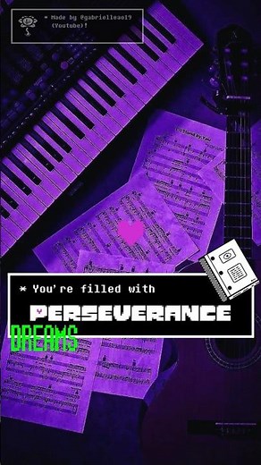 The Perseverance SOUL 💜! #youtubeshorts #youtube #undertale #lore #souls #soul #perseverance #purple