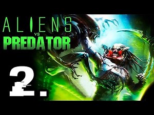 ALIENS VS PREDATOR PREDATOR CAMPAIGN PART 2 - SPANISH GAMEPLAY