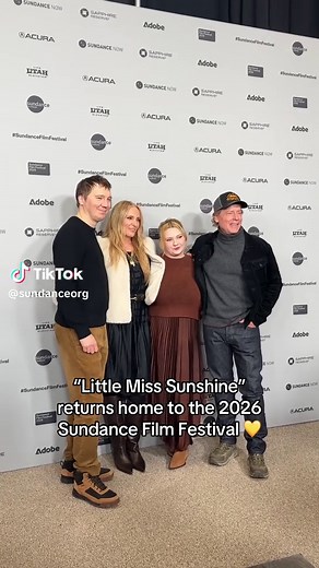 20 years after first premiering at Eccles Theater, “Little Miss Sunshine” returns home. 💛 Cast and crew reunite for a Park City Legacy screening of the beloved #SundanceFilmFestival classic. Btw we’re not crying… it’s just the Hoover family magic.