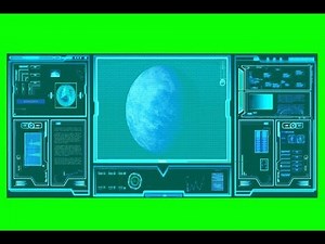 HUD / Virtual Screen - Green Screen + Bonus