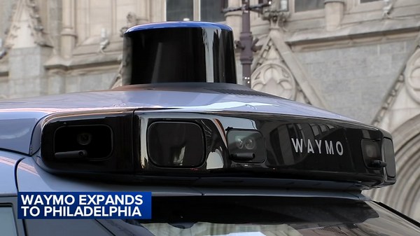 Waymo driverless ride-hail service starts autonomous test drives in Philadelphia