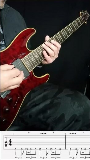 Nickelback - Burn It To The Ground (Intro) - Guitar lesson with TAB - Tutorial - Cover