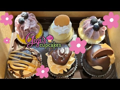 Gigi’s Cupcakes (+Cheesecake) Lemon Blueberry, Banana Crème, Peanut Butter & Chocolate Salted