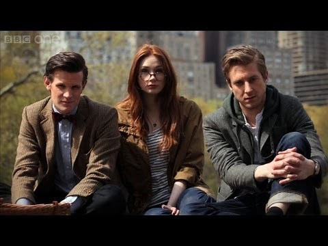 Matt Smith & cast interview - Doctor Who: The Angels Take Manhattan - Series 7 2012 - BBC