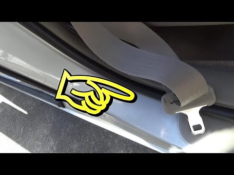 シートベルトの戻り復活！直す方法【経年アイシス】